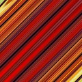 many bright yellow gold scarlet and red striped pattern and design Royalty Free Stock Photo