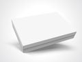 Blank box design Royalty Free Stock Photo