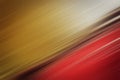 Slanting red gold blurred background Royalty Free Stock Photo