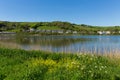 Slapton Ley national nature reserve Torcross near Slapton Sands Devon Royalty Free Stock Photo