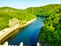 Slapy Dam - Vltava River Royalty Free Stock Photo