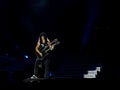 Slash in Guns N Roses concert - not in this lifetime southamerica tour Royalty Free Stock Photo