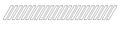Slash line grid, decorative diagonal divider. Geometric dashed barrier, tape or embroidery. Angled stripes, tilt pattern
