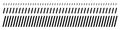 Slash line set border with diagonal lines