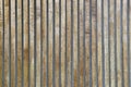 Slat background, arranged in a space between each other.