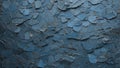 Slate Azure Majesty: Mysterious Opulence Background. AI generate