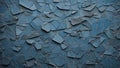 Slate Azure Whispers: Captivating Tranquility Background. AI generate