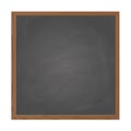 Slate blackboard gray with wooden frame