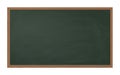 slate blackboard green with wooden frame