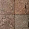 Slate copper tile with natural cleft and natural stone pattern