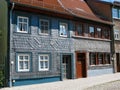 Slate houses in Eisenach, Germany