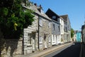 Slate hung facades at Padstow Cornwall