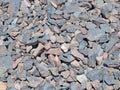 Slate quarry in a close-up Royalty Free Stock Photo