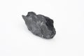 Slate rock isolated over white Royalty Free Stock Photo