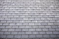Slate roof tiles Royalty Free Stock Photo