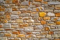 Slate stone masonry stone wall in Andorra
