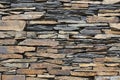 Slate stone wall background. Mineral natural surface. Copy space
