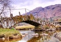 Slater Bridge in the English Lake District Royalty Free Stock Photo