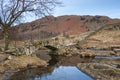 Slaters Bridge in Little Langdale Royalty Free Stock Photo
