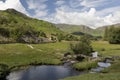 Slaters Bridge looking towards the Tilberthwaite Fells