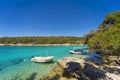 Slatina Bay on Korcula island Royalty Free Stock Photo