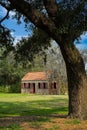 Slave Cabins Boone Hall Plantation Charleston, South Carolina, USA Royalty Free Stock Photo