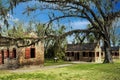 Slave Cabins Boone Hall Plantation Charleston, South Carolina, USA Royalty Free Stock Photo