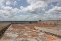 Slave Route Museum in Matanzas and the clouds, Cub