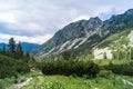 Slaveiu Ridge in Retezat National Park Royalty Free Stock Photo