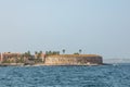 Slavery fortress on Goree island, Dakar, Senegal. West Africa Royalty Free Stock Photo