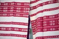 Slavic embroidered towels