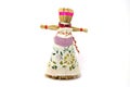Slavic holiday carnival dolls Royalty Free Stock Photo