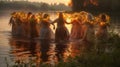 Ivan Kupala night. Generative AI