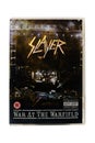 Slayer - War At The Warfield DVD cover. Isolated on white background with clipping path