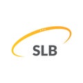 SLB letter logo design on white background. Creative modern SLB letter logo design. Vector design Royalty Free Stock Photo