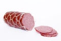 Slced sausage Royalty Free Stock Photo