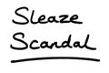 Sleaze Scandal Royalty Free Stock Photo