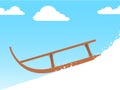 Sled Royalty Free Stock Photo