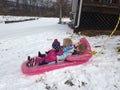 Sledding on whim