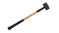Sledge Hammer, construction tool on white Royalty Free Stock Photo