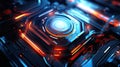 sleek abstract background technology