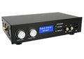 Professional audio processor with digital display and level controls Royalty Free Stock Photo