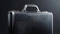Sleek black briefcase Royalty Free Stock Photo