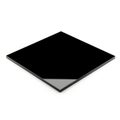 A sleek black and grey rectangular object with a reflective surface Royalty Free Stock Photo