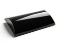 Sleek black rectangular object Royalty Free Stock Photo