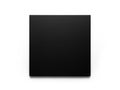 A sleek black rectangular object with a smooth and polished surface Royalty Free Stock Photo