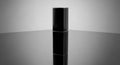 Sleek Black Rectangular Product Mockup Reflective Surface Minimalist Luxury Design Background Royalty Free Stock Photo