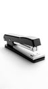Black Stapler on White Background Royalty Free Stock Photo