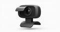 Sleek Black Webcam: Modern Design, Privacy Shutter Royalty Free Stock Photo