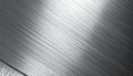 Sleek Brushed Steel Surface Background Royalty Free Stock Photo
